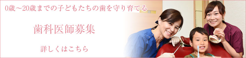U20部門 歯科医師募集